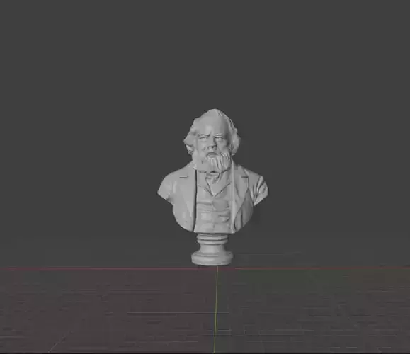 Mikhail Alexandrovich Bakunin 3D print model