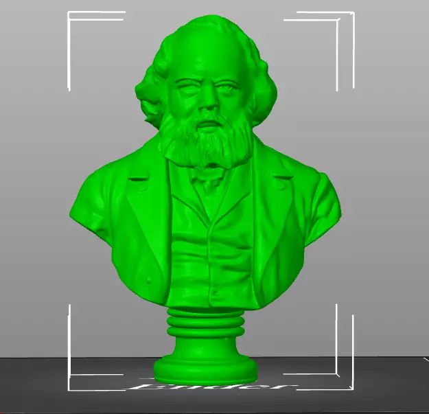 Mikhail Alexandrovich Bakunin 3D print model_19