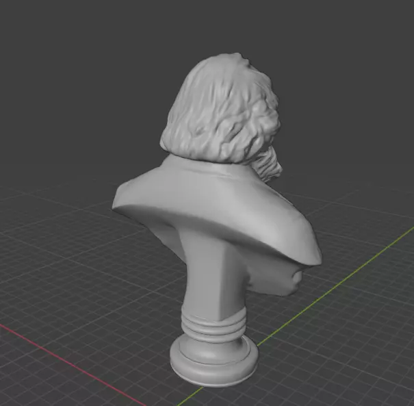 Mikhail Alexandrovich Bakunin 3D print model_27