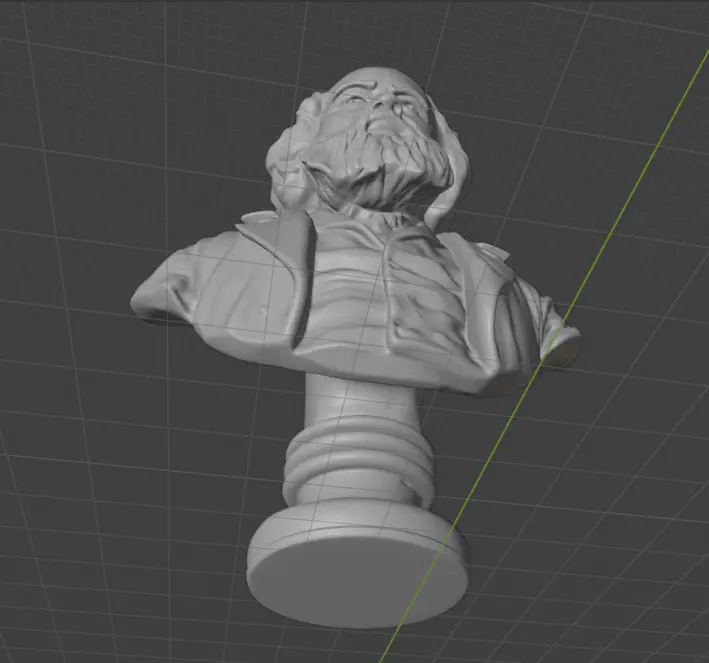 Mikhail Alexandrovich Bakunin 3D print model_10