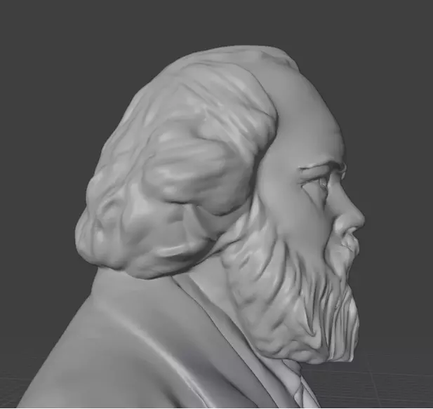 Mikhail Alexandrovich Bakunin 3D print model_16