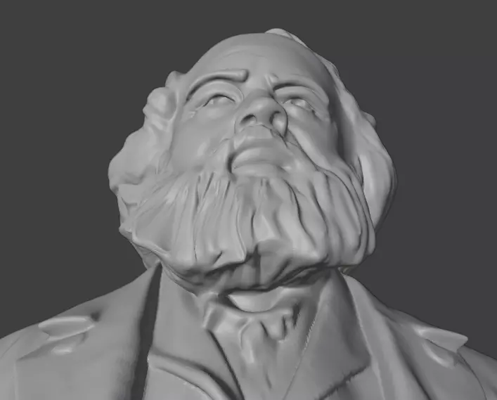 Mikhail Alexandrovich Bakunin 3D print model_14