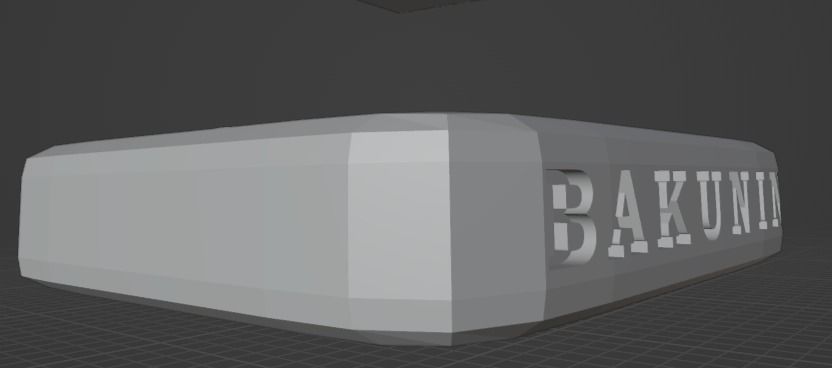 Mikhail Alexandrovich Bakunin 3D print model_26