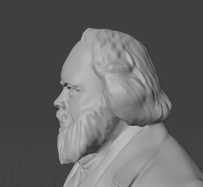 Mikhail Alexandrovich Bakunin 3D print model_15