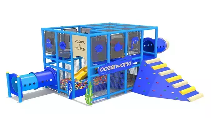 Playground- Indoor Ocean Playland 3D model