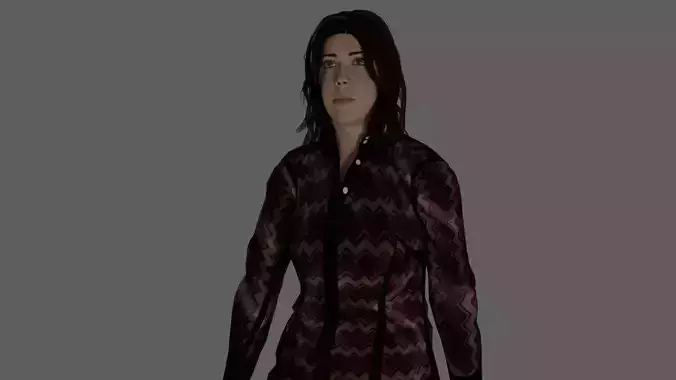 Rigged Female Character 16