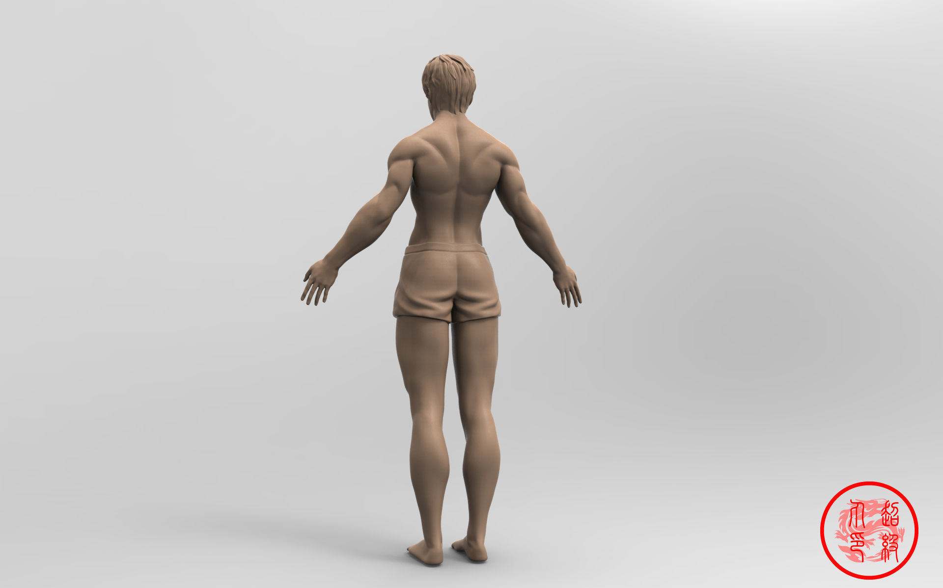 The handsome boy in Asia 3D print model_2