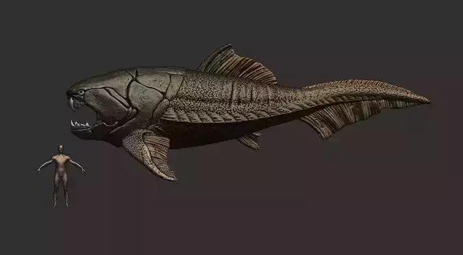Dunkleosteus fish