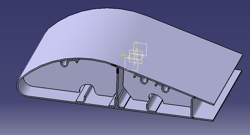 airfoil cad model Free 3D model_1