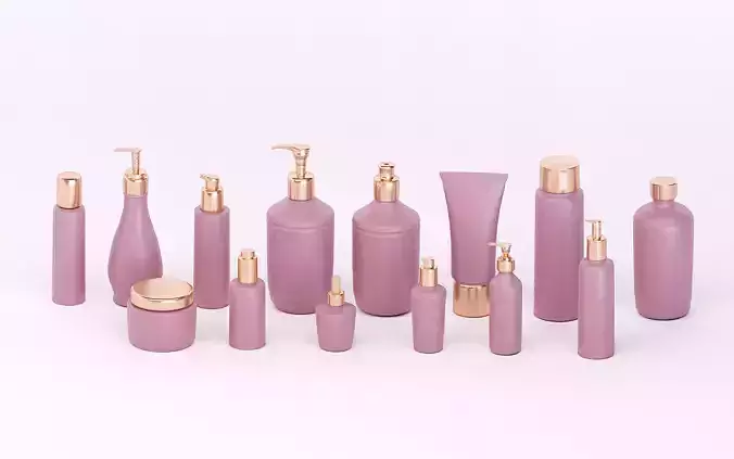 Cosmetics  bottles