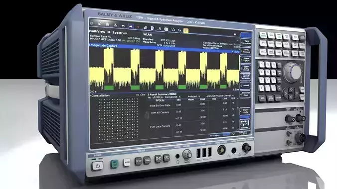 Spectrum Analyzer v2 3D model