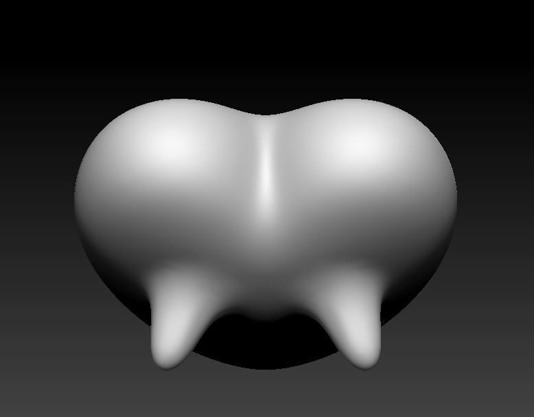 Heart Urn 3D print model_12