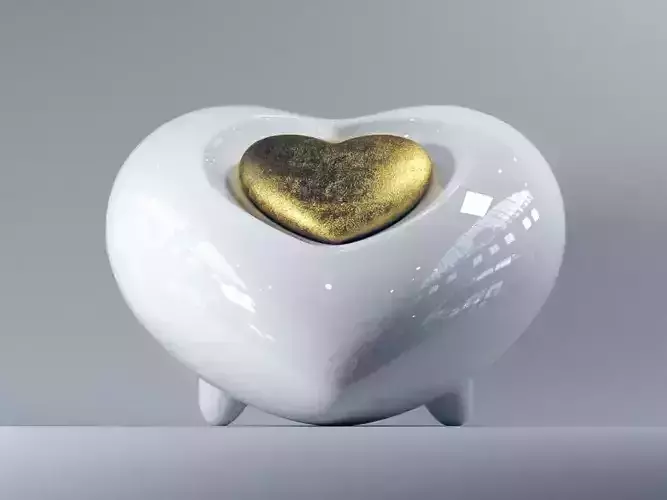 Heart Urn