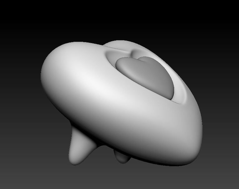 Heart Urn 3D print model_8