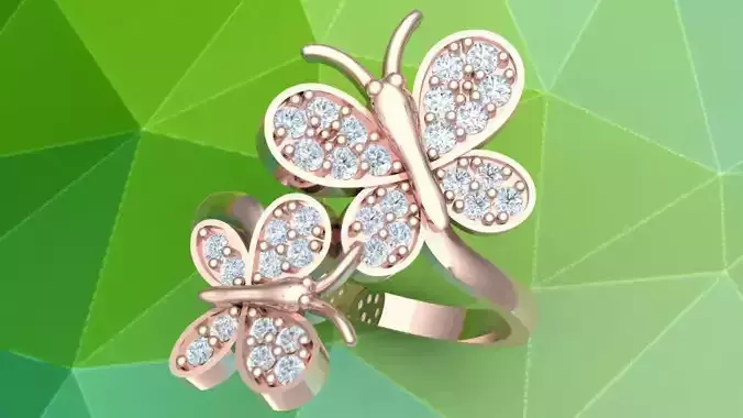 Butterfly rings 