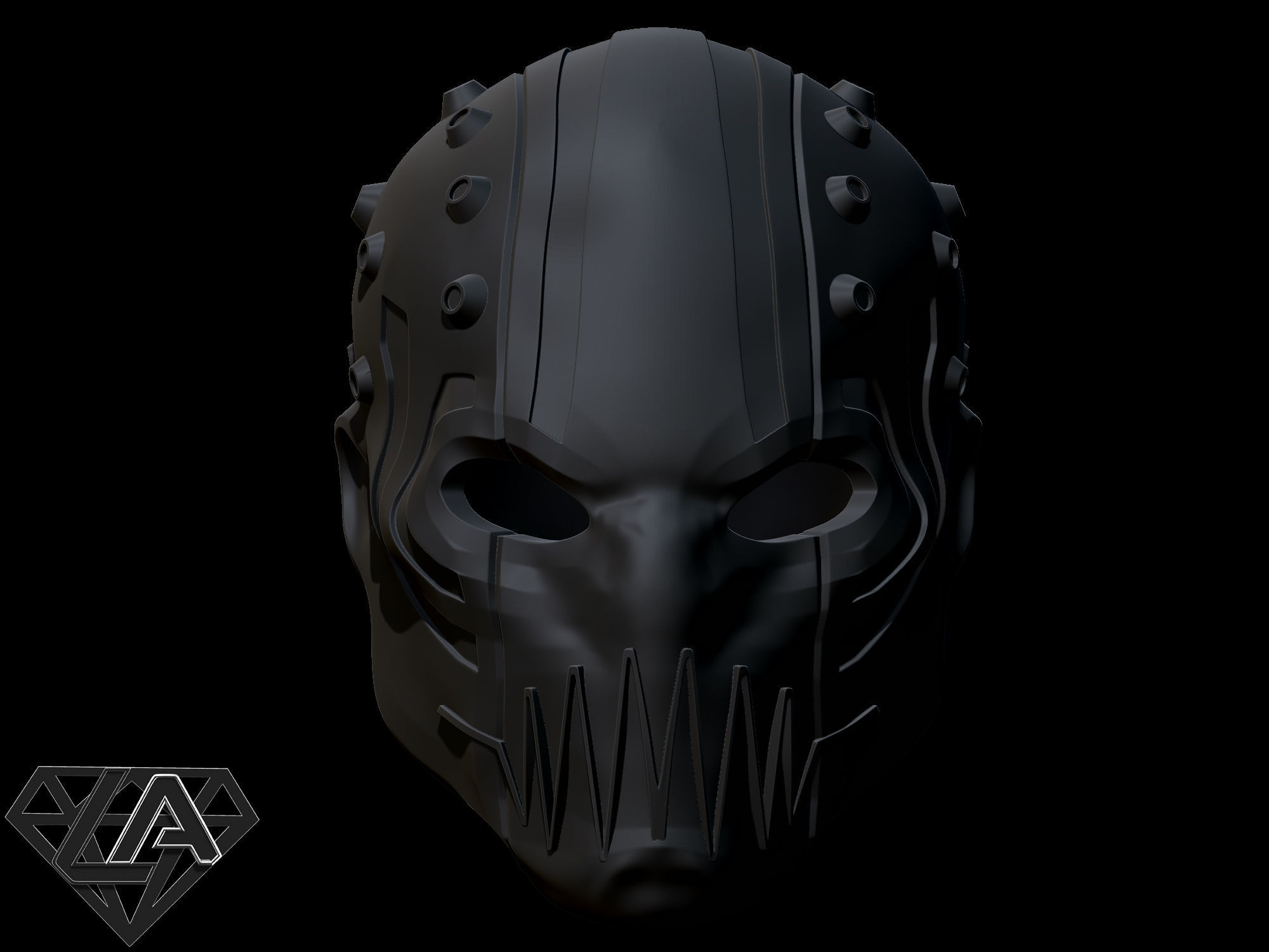 Cybersoul custom helmet 3D print model_1