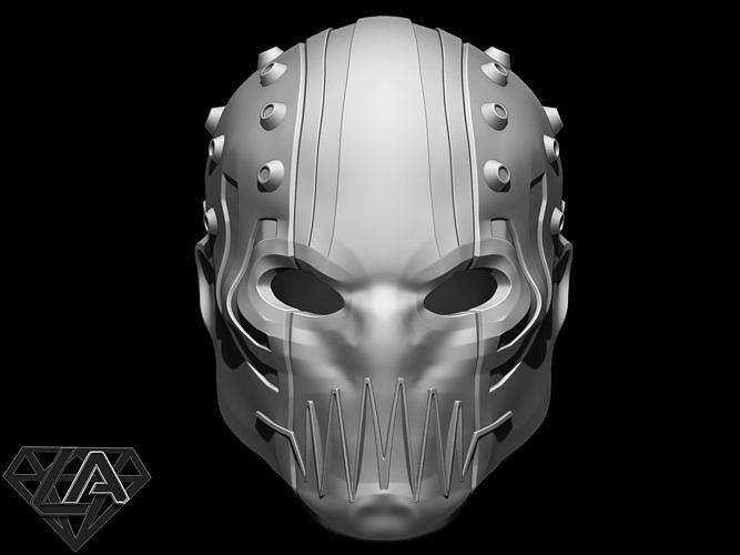 Cybersoul custom helmet  3D print model