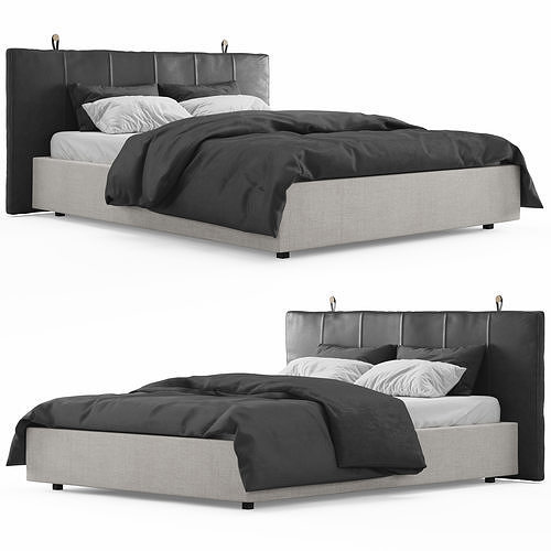 Delfi Bed 3D model