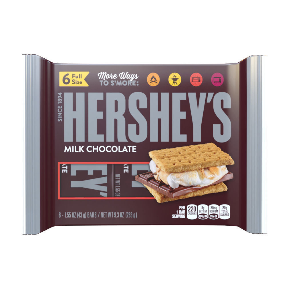 Hersheys ValentinesDay Chocolate Bar 3D model_1