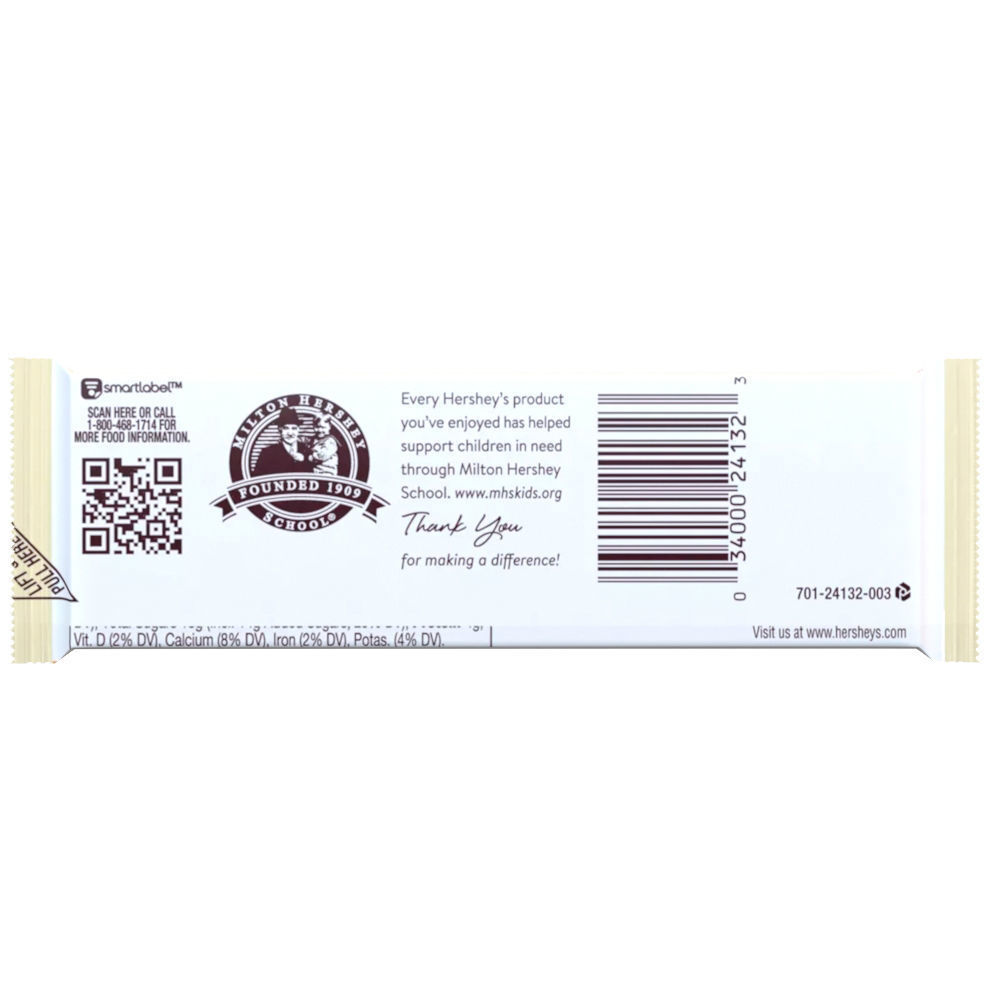 Hersheys WhiteWAlmonds Chocolate Bar 3D model_2