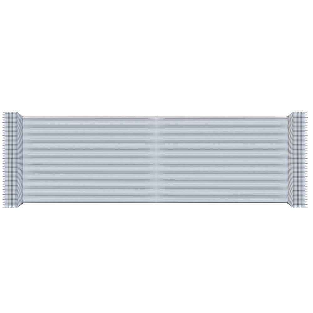 Hersheys WhiteWAlmonds Chocolate Bar 3D model_3