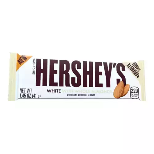 Hersheys WhiteWAlmonds Chocolate Bar 3D model