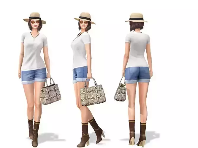 Summer Street Fashion Outfit