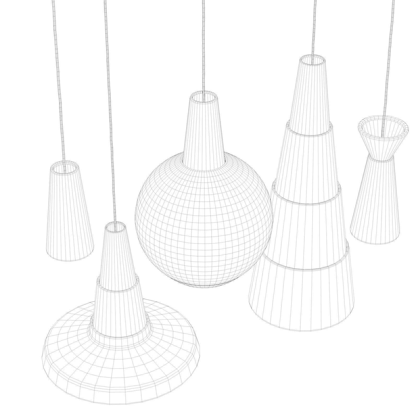 Viceversa Pendant Lamp 3D model_4
