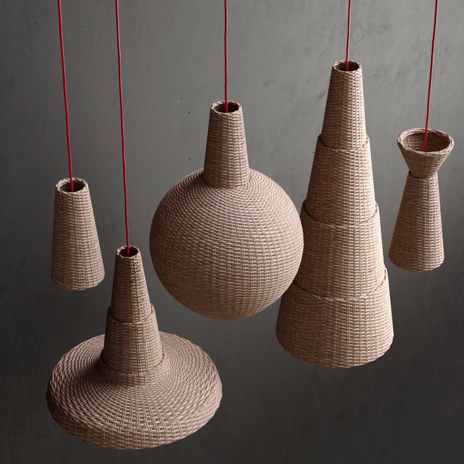 Viceversa Pendant Lamp 3D model_1