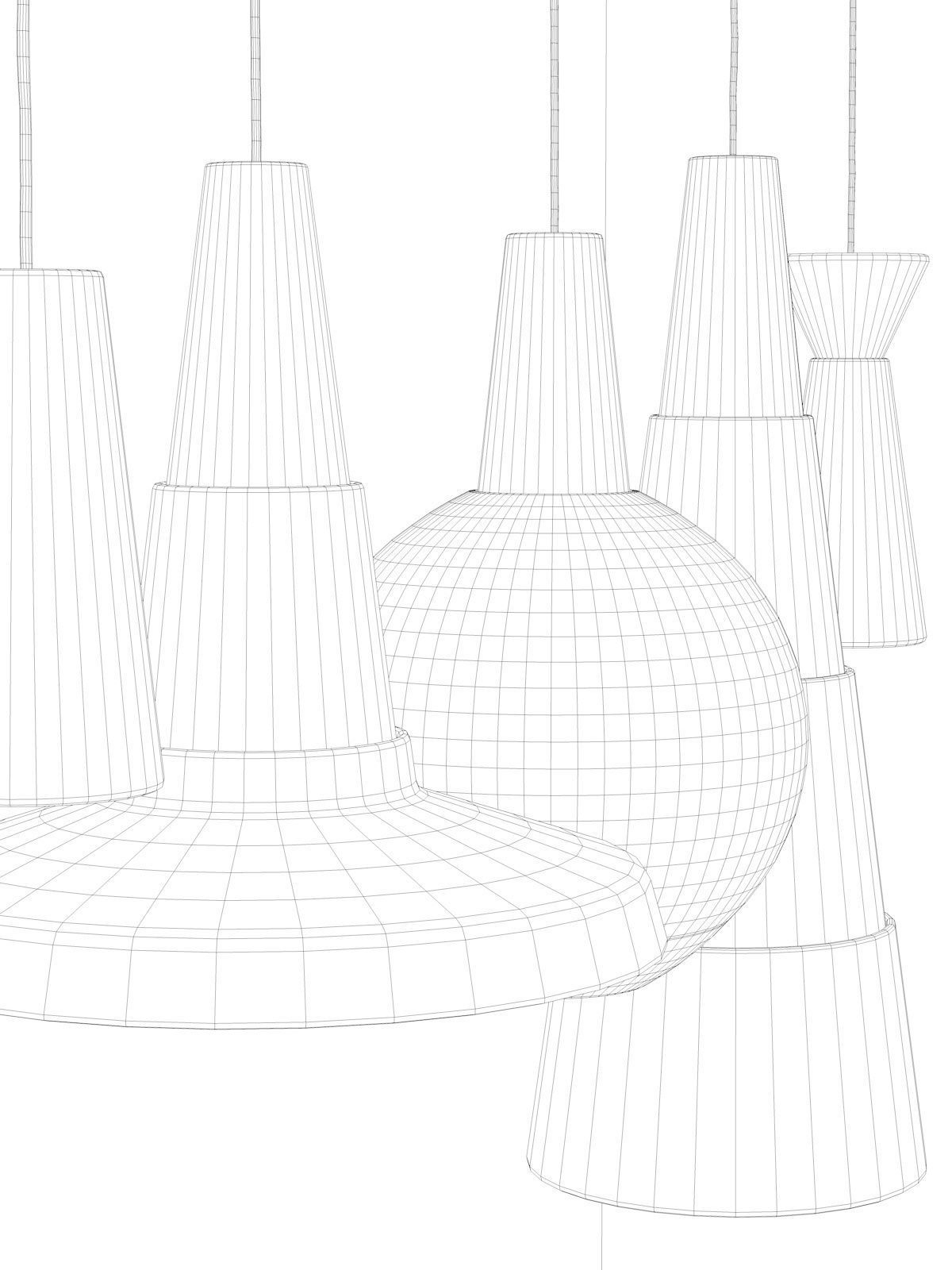 Viceversa Pendant Lamp 3D model_5