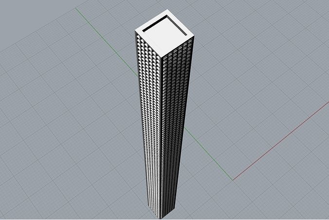 432 Park Avenue New York 3D print model