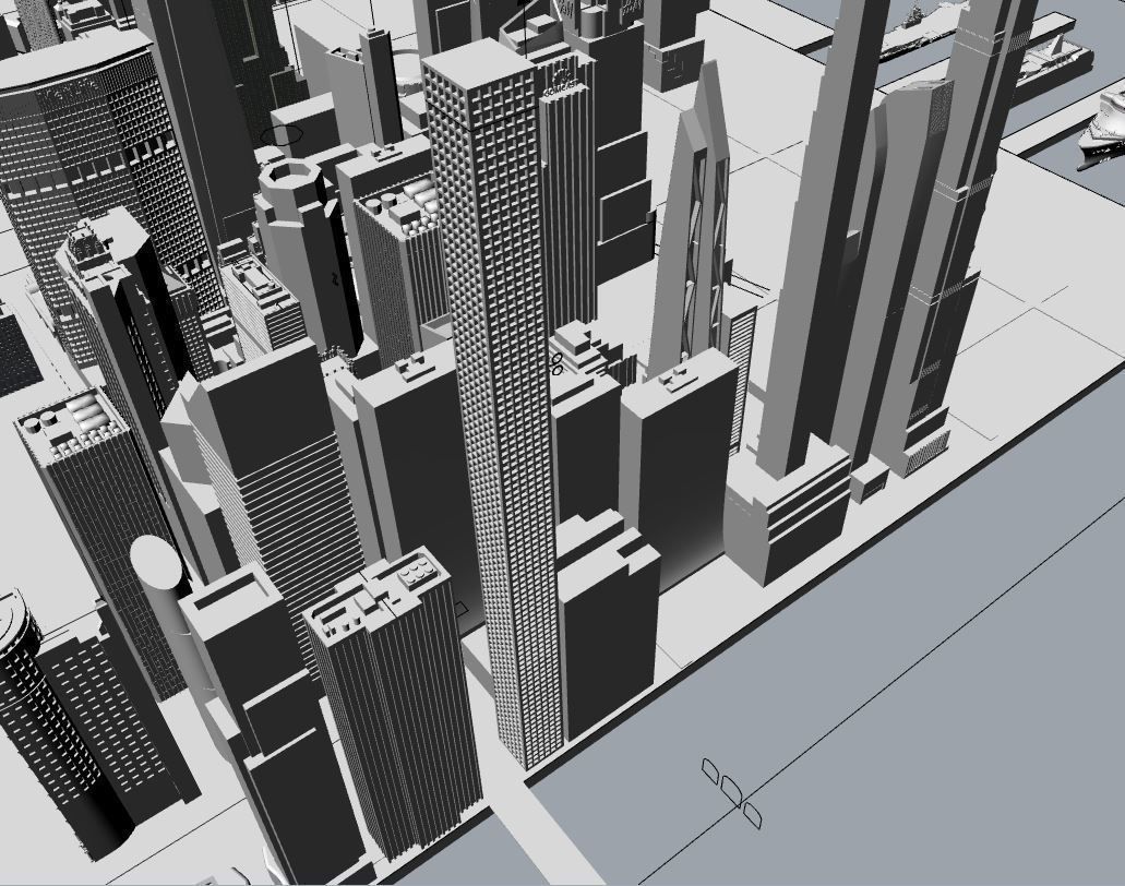 432 Park Avenue New York 3D print model_1