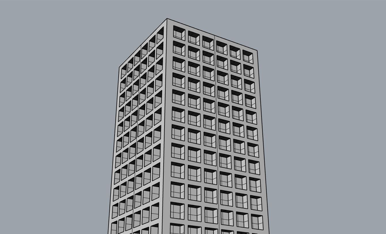432 Park Avenue New York 3D print model_2