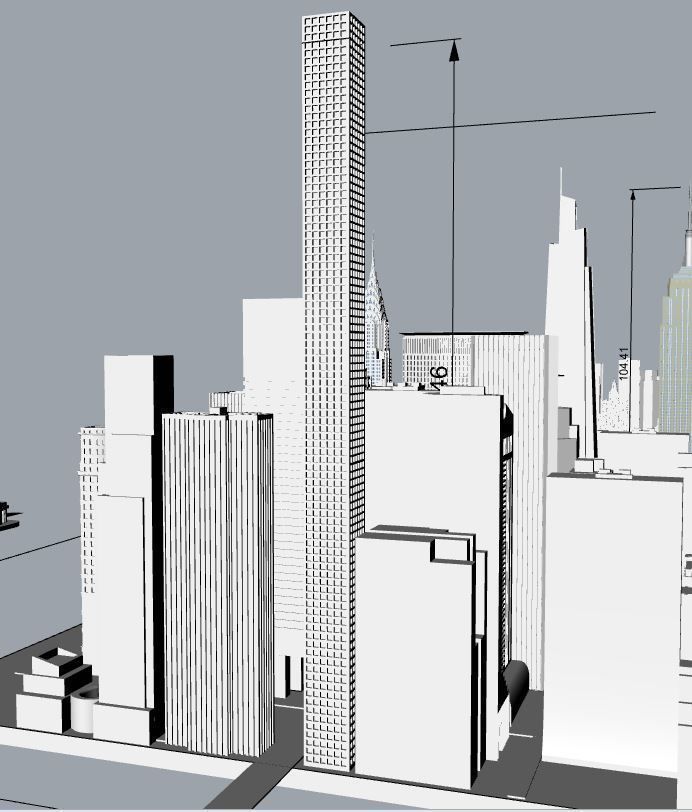 432 Park Avenue New York 3D print model_5