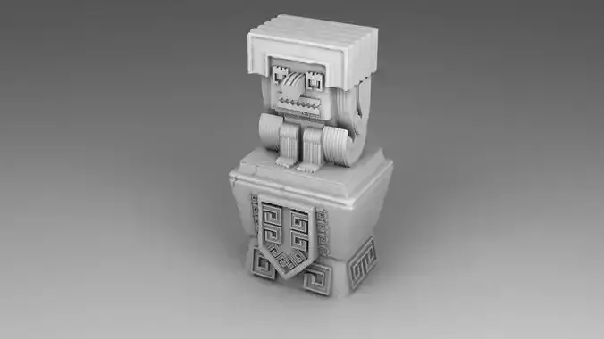 The idol of Maya 3D print model