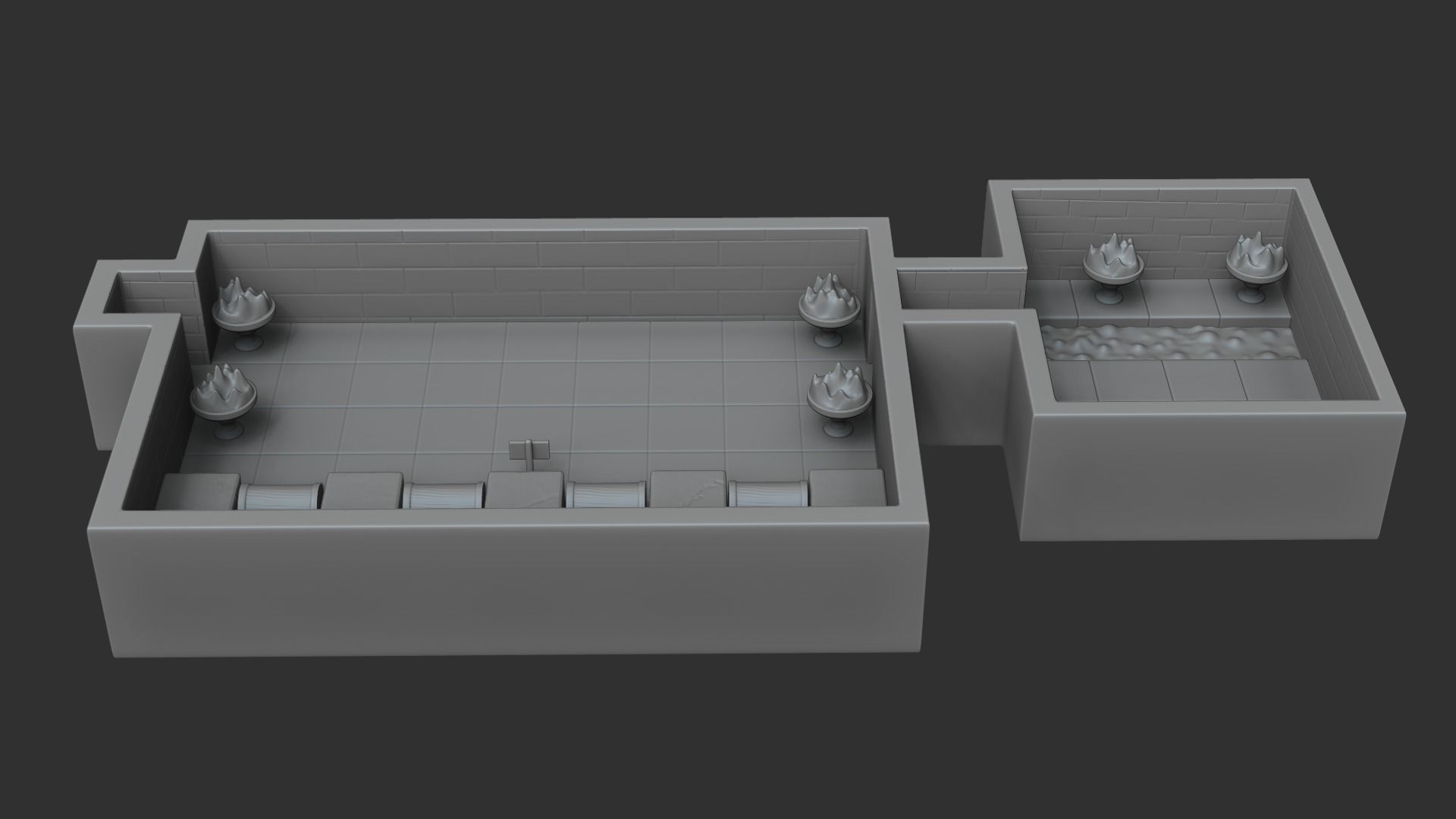 Tibia Annihilator Room - Miniature 3D print model_15