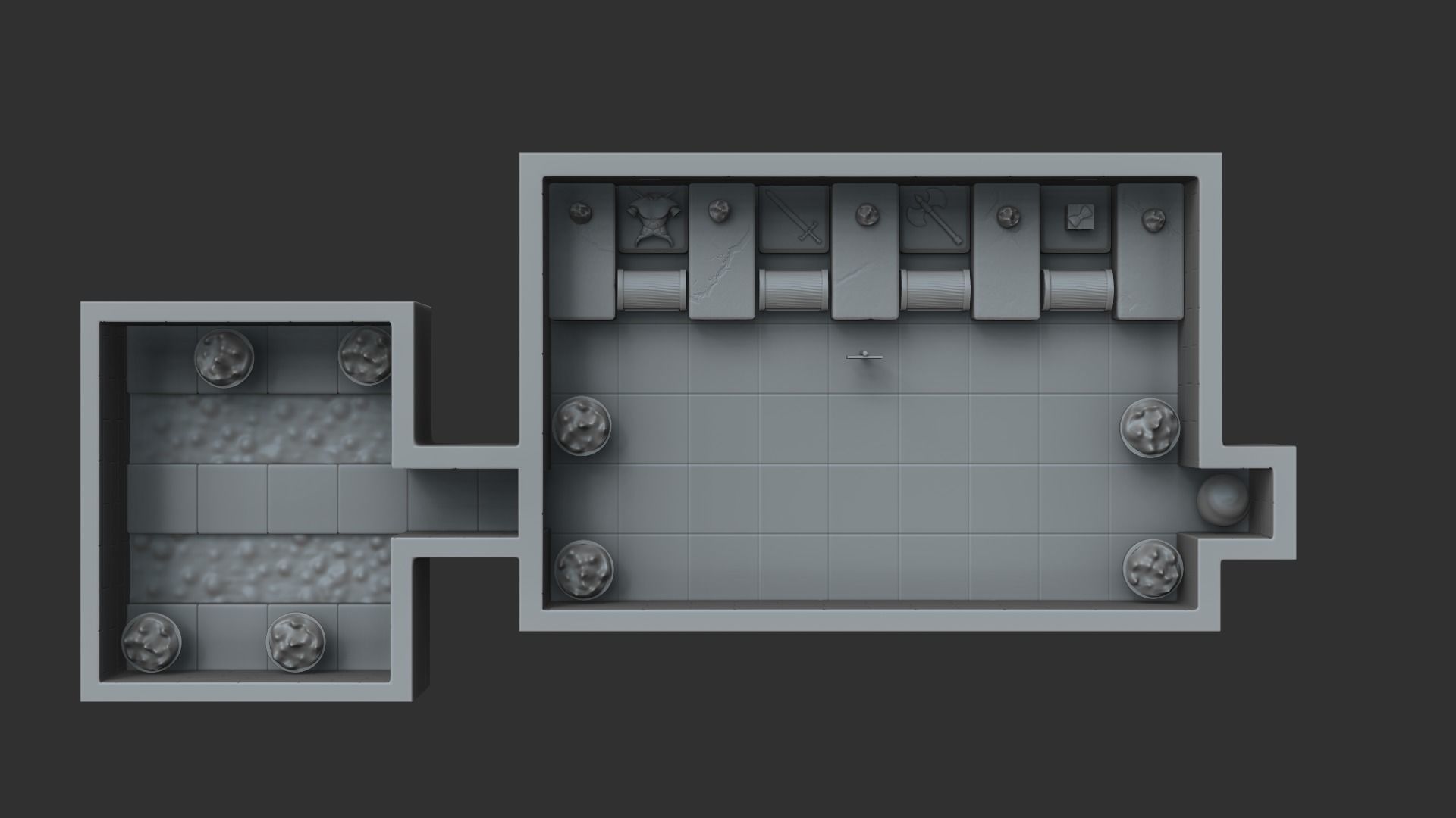Tibia Annihilator Room - Miniature 3D print model_6