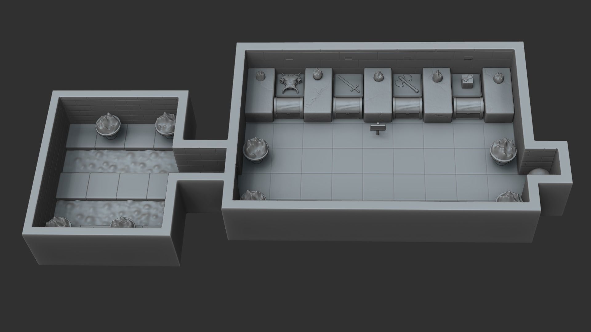 Tibia Annihilator Room - Miniature 3D print model_14