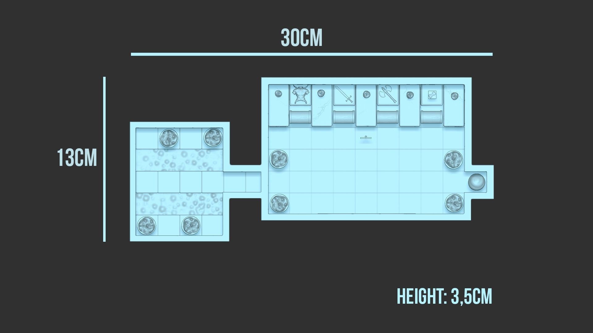 Tibia Annihilator Room - Miniature 3D print model_18