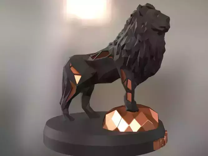 Voronoi Lion Rock king