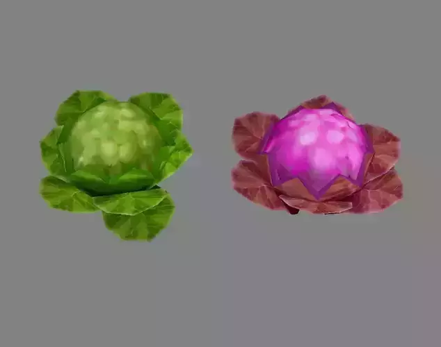 Cartoon Cauliflower -vegetables