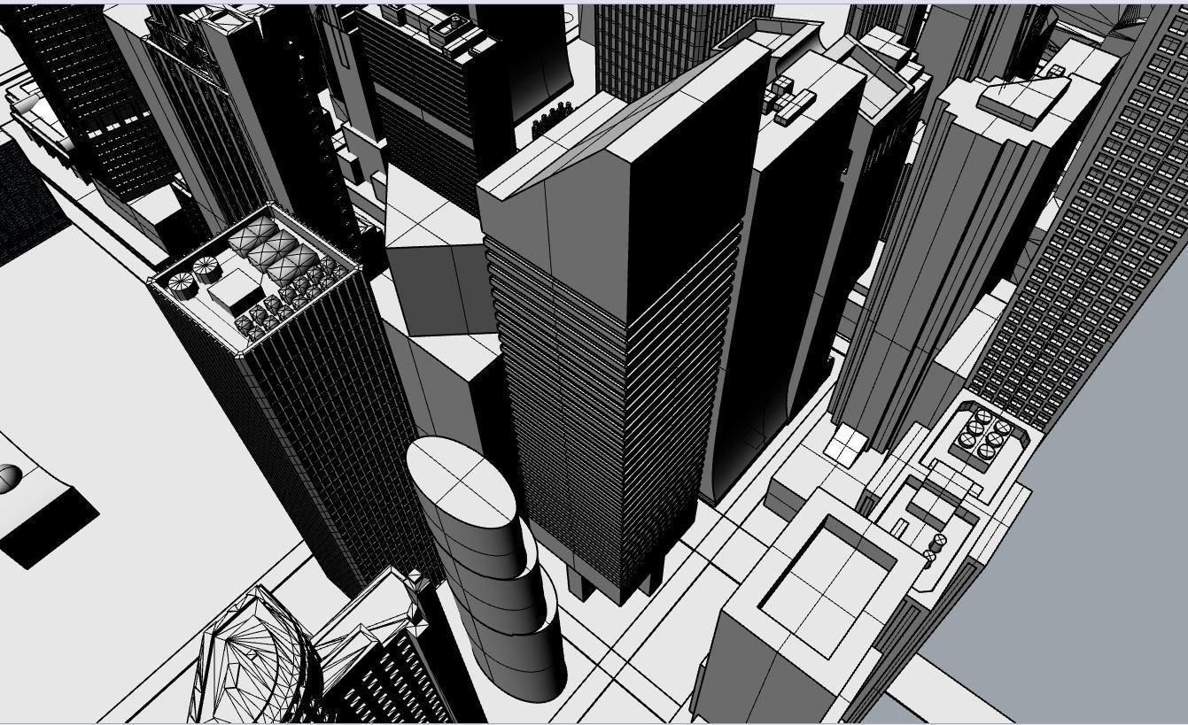 Citigroup Center 601 Lexinton New York 3D print model_4