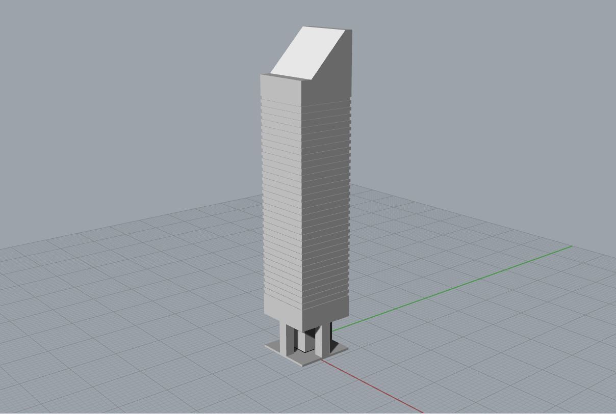 Citigroup Center 601 Lexinton New York 3D print model_1