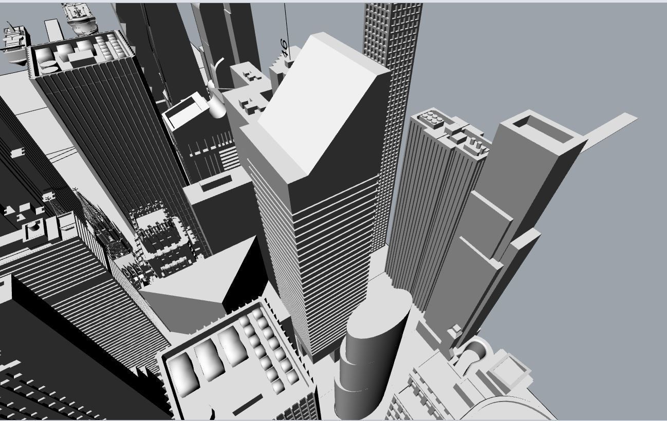 Citigroup Center 601 Lexinton New York 3D print model_3