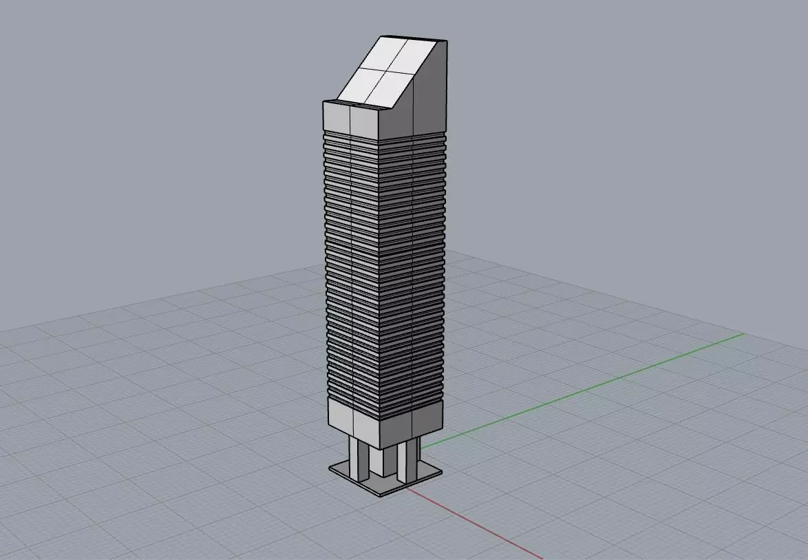 Citigroup Center 601 Lexinton New York 3D print model_0