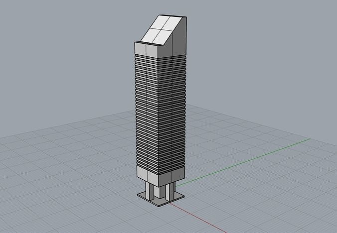 Citigroup Center 601 Lexinton New York 3D print model