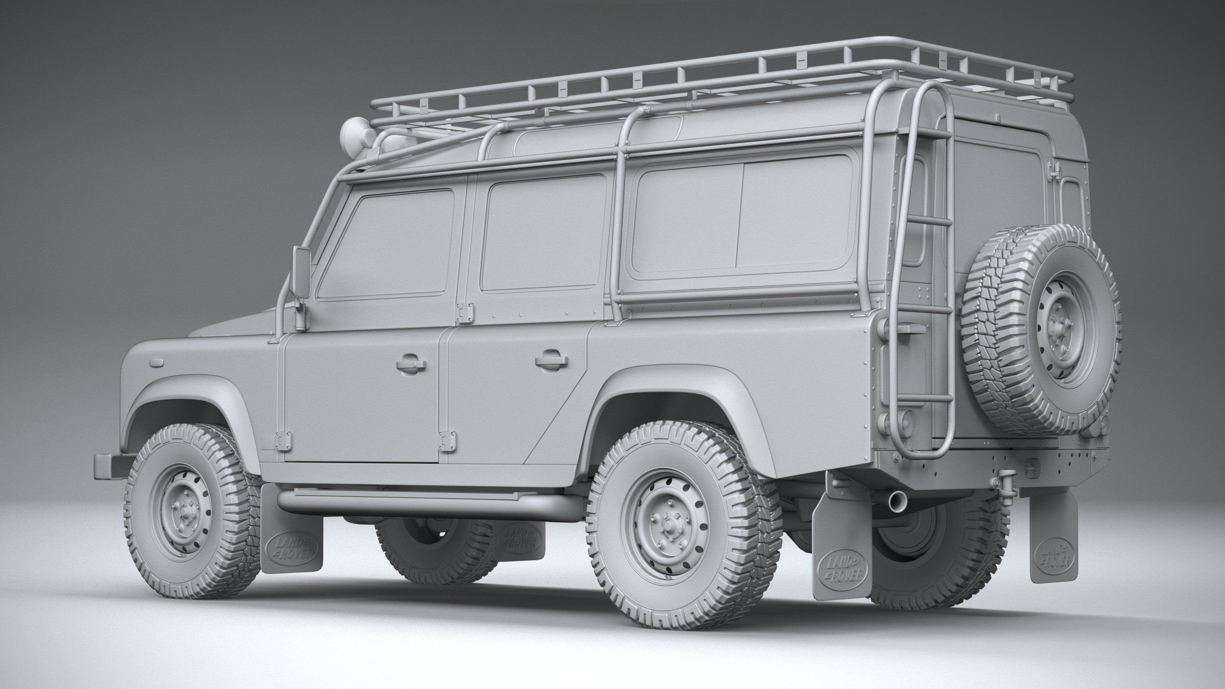 Land Rover Defender Works V8 Trophy 2021 3D model_21