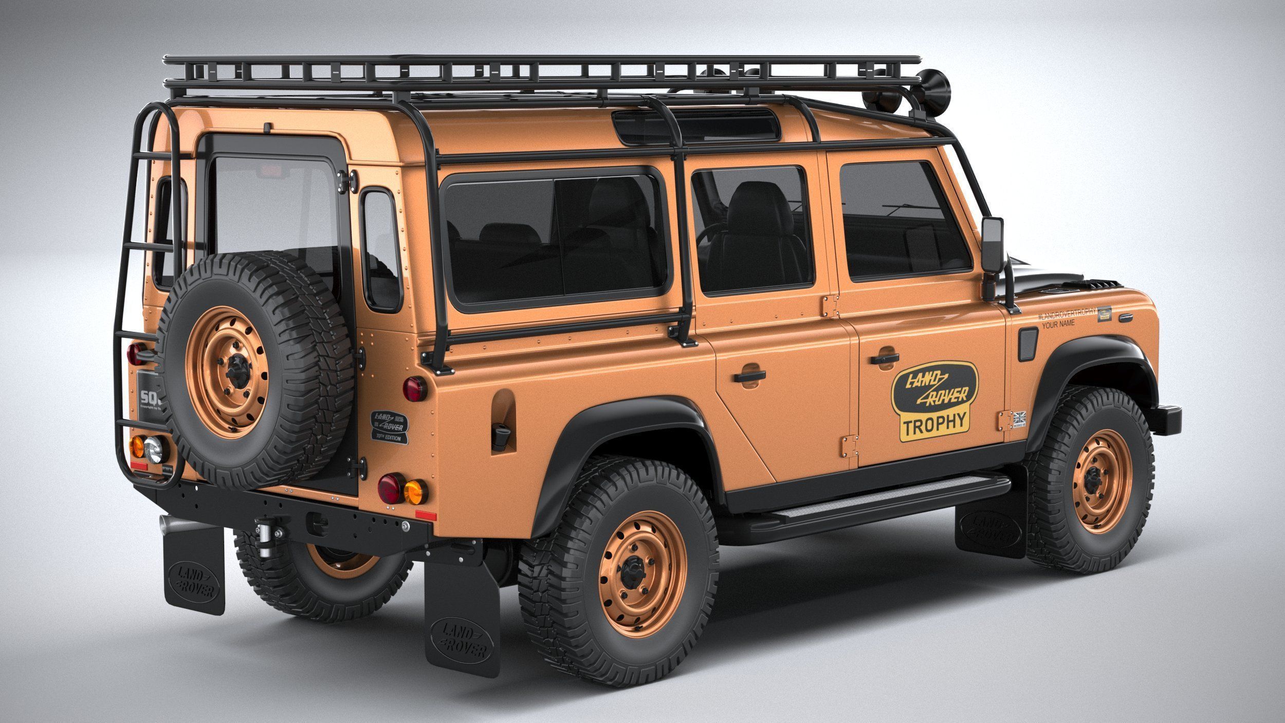 Land Rover Defender Works V8 Trophy 2021 3D model_17