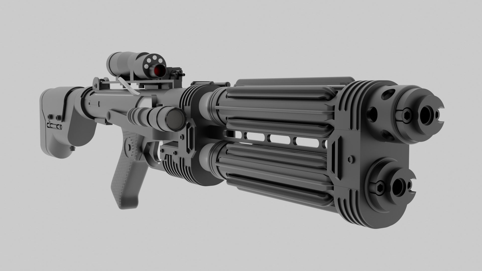 E-22 Blaster Rifle 3D model_3