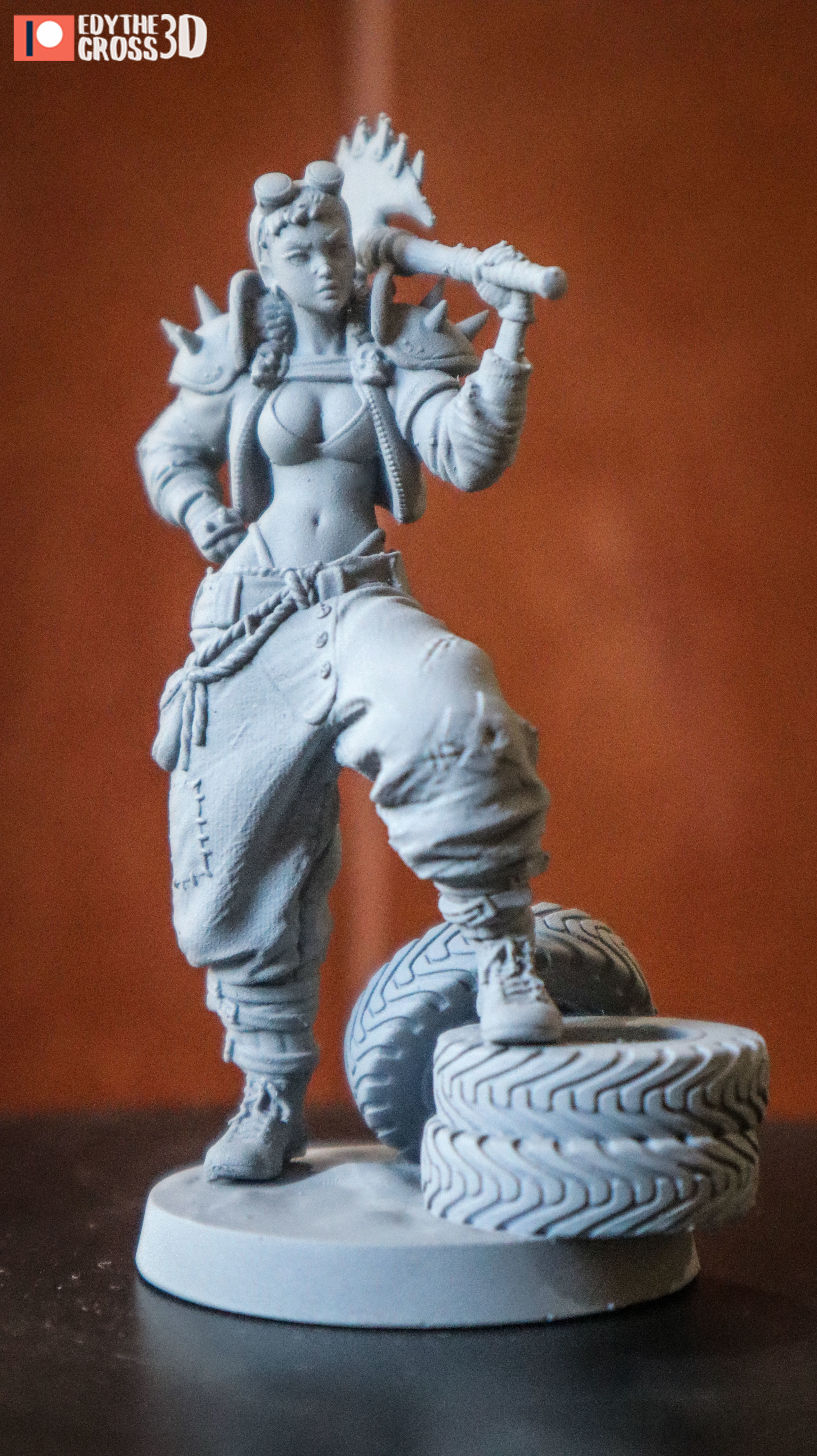 Tootsy Flower - Wasteland Psycho - Original 3D print model_8